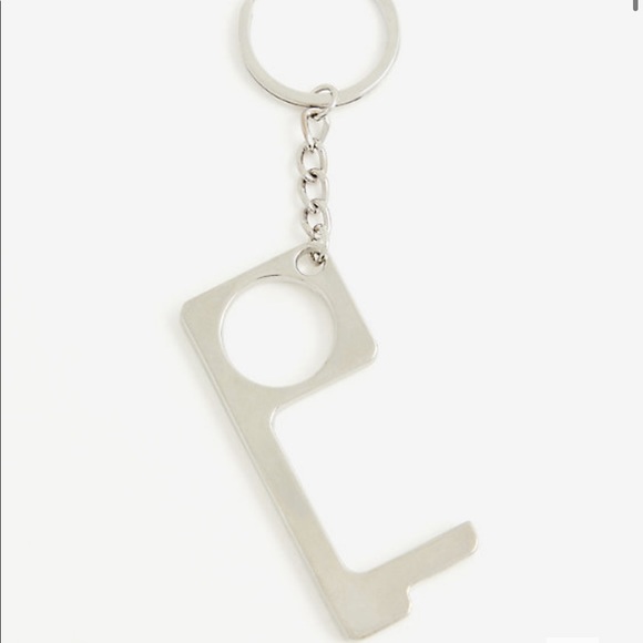 Torrid SILVER-TONE TOUCHLESS DOOR OPENER KEYCHAIN - Picture 2 of 3